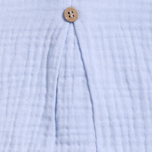 Body bebé manga corta bambula botones