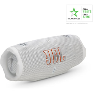 Enceinte portable JBL Charge 6 Blanc