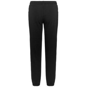Kappa - Pantaloni Donna Nero - Logo Festa