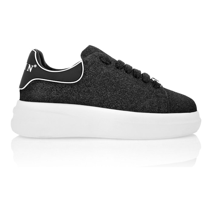PHILIPP PLEIN Lo-Top Sneakers GLITTER