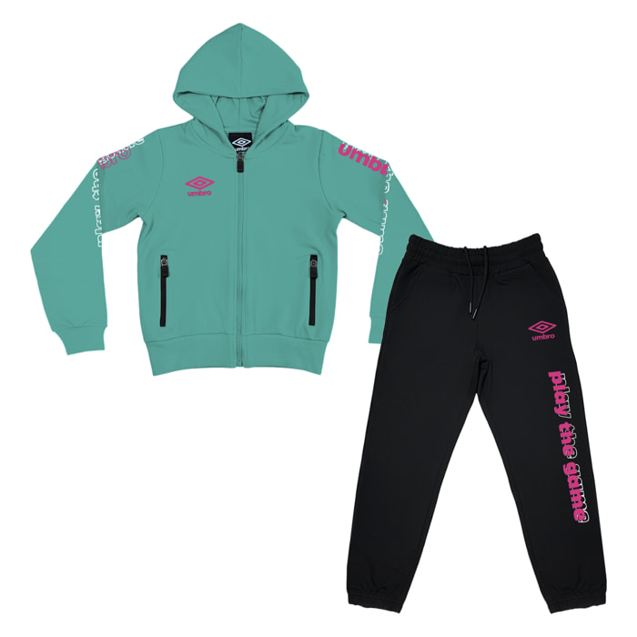 Tuta Bimba UMBRO Cotone Felpato Invernale 3 / 7 Anni