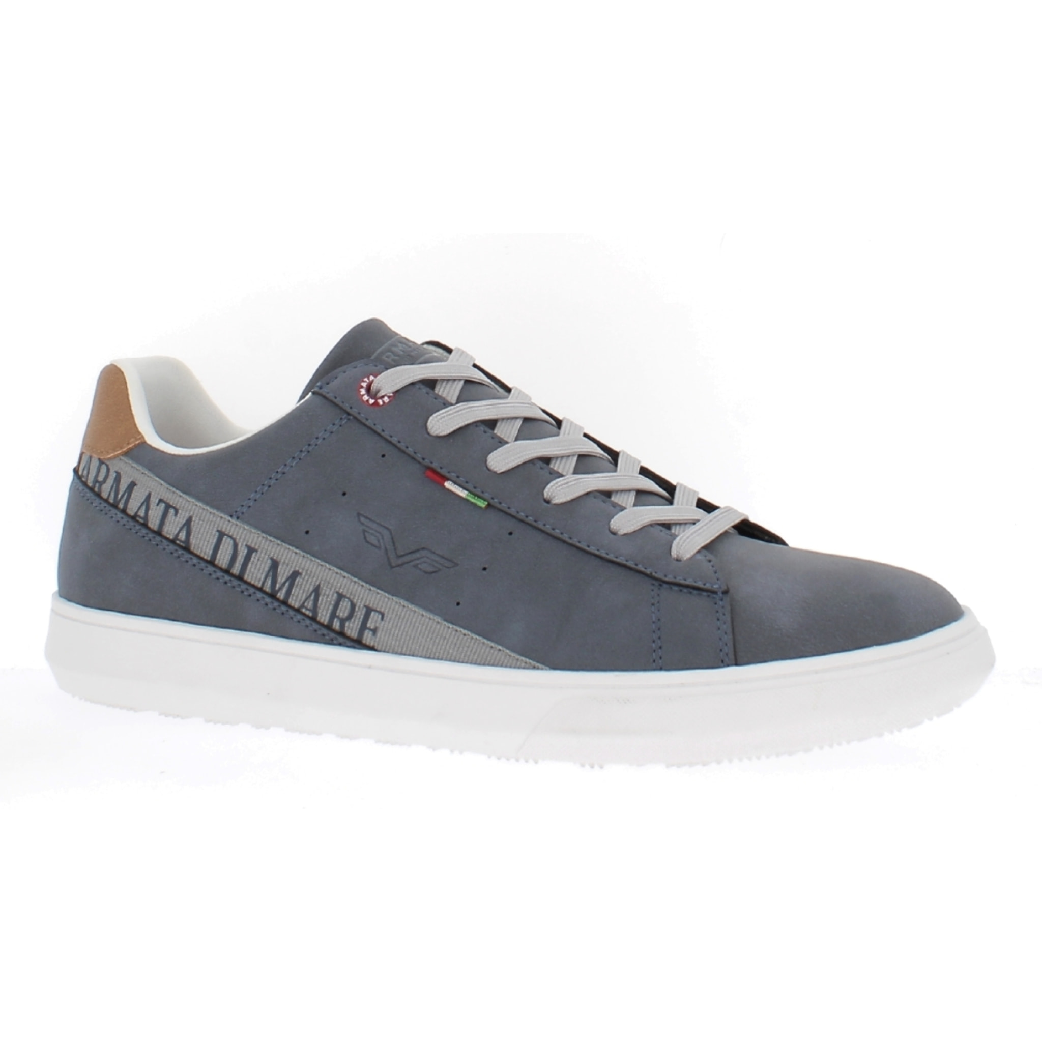Armata di Mare Scarpe Uomo Court Sneakers Casual con Soletta Rimovibile in Memory Foam AMU S24M531 Navy