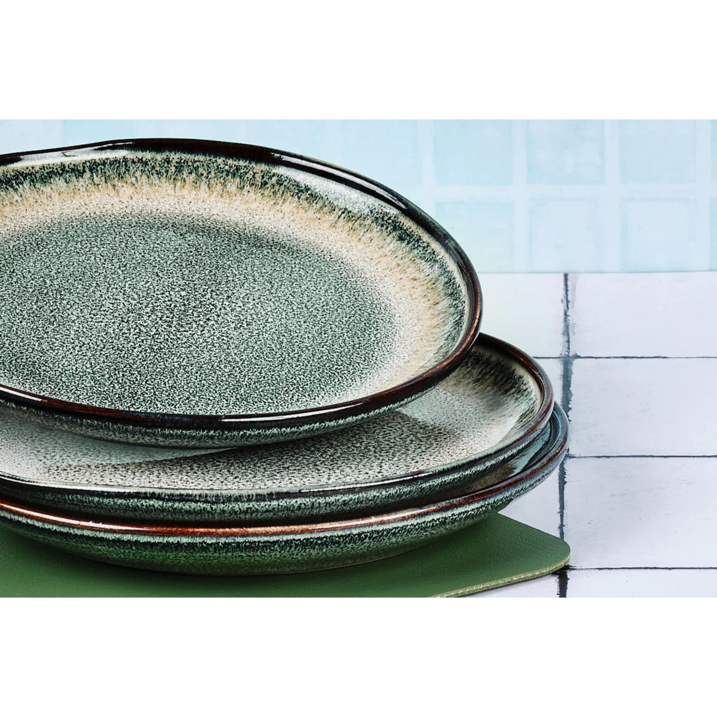 Assiette GENESIS Ø16,5cm - 6 pièces - Terre