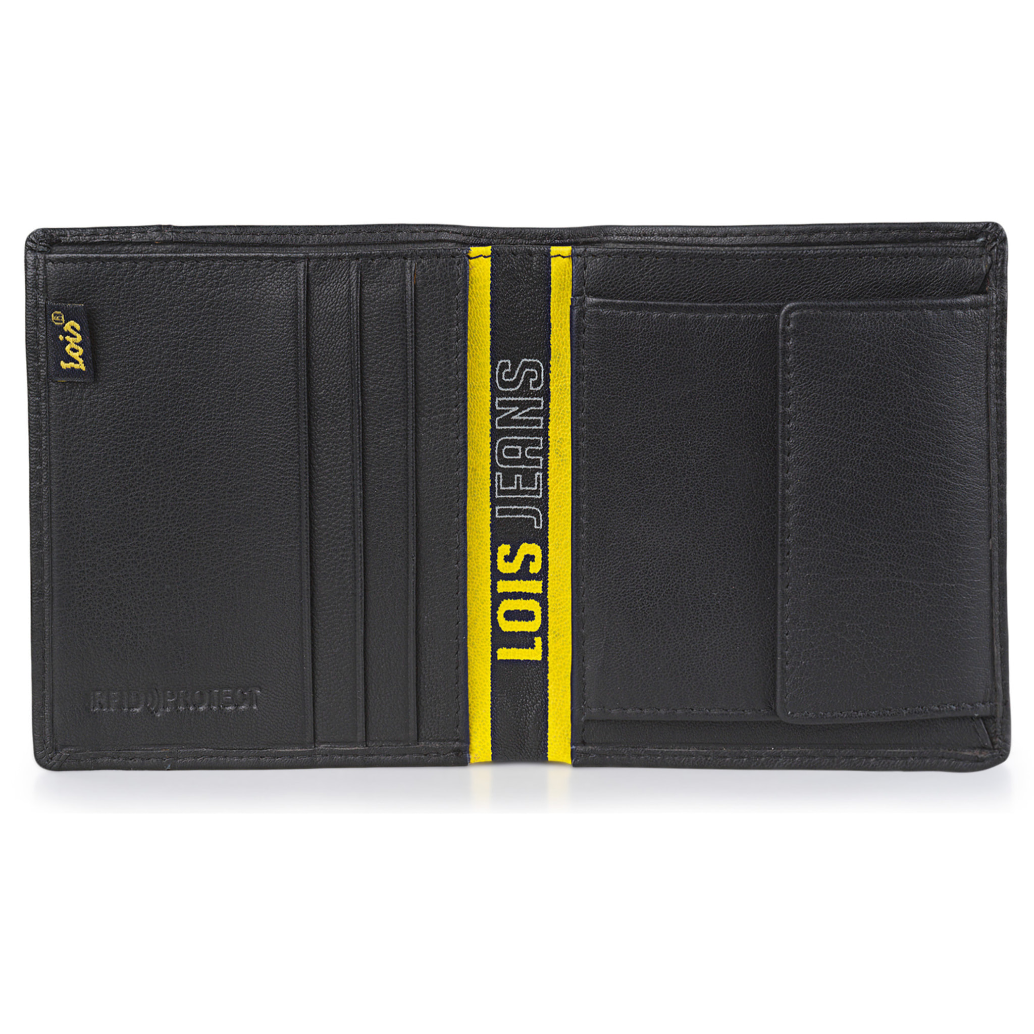 Cartera Hombre Piel Lois Slalok Negro