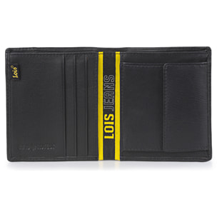 Cartera Hombre Piel Lois Slalok Negro