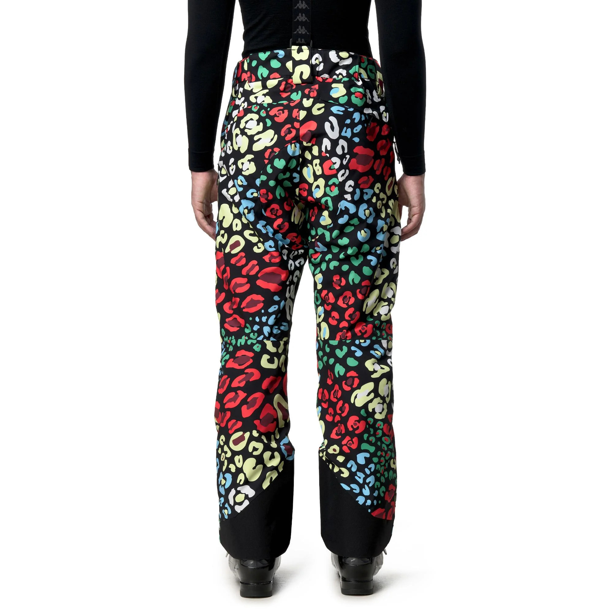 Kappa - Pantaloni Uomo Donna Nero - 6Cento 622Cg Premium