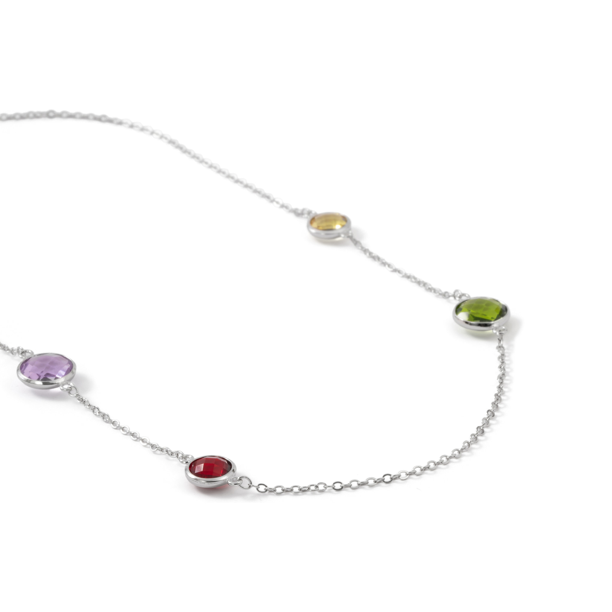 Collar Dowka acabado plata