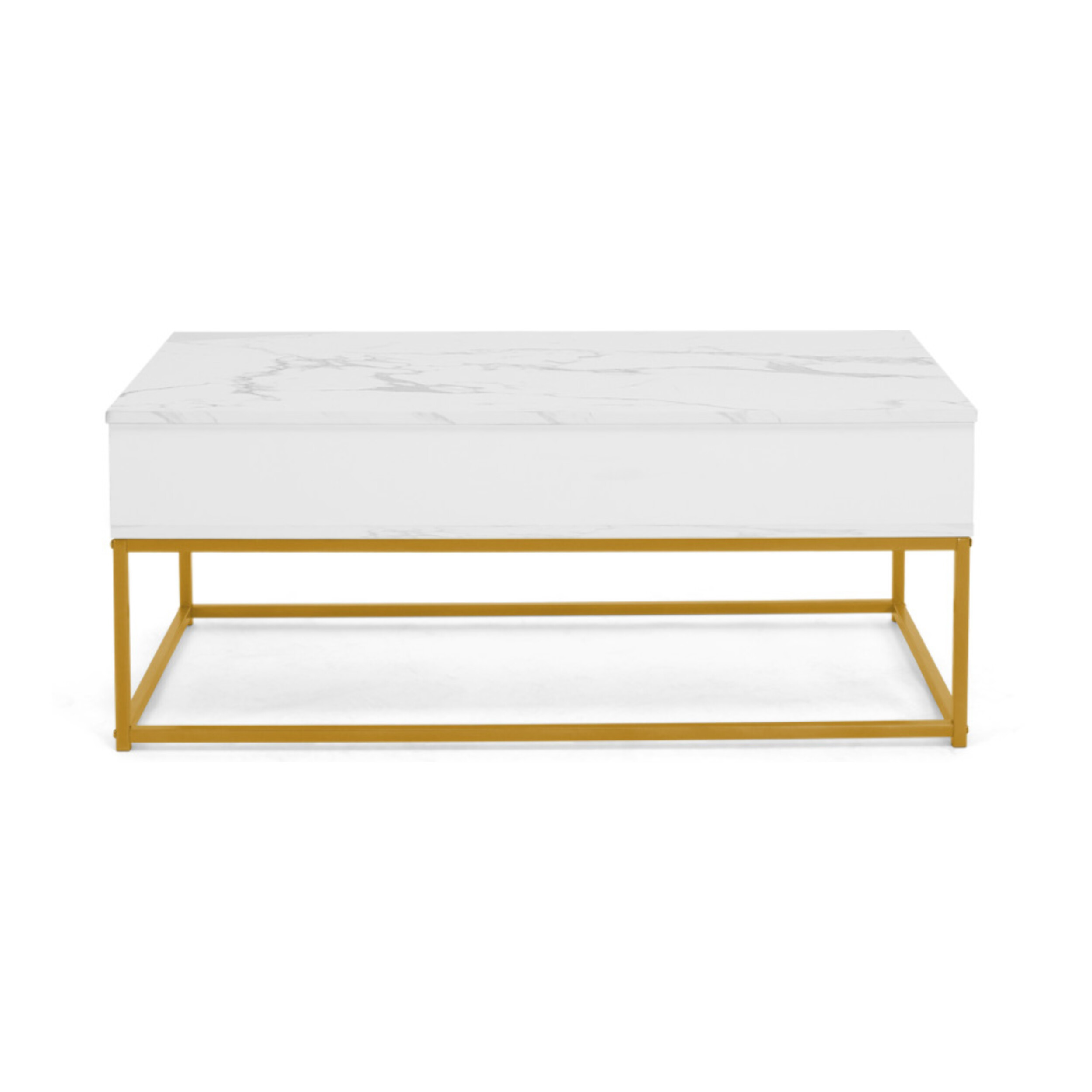 Table basse Glam avec plateau relevable