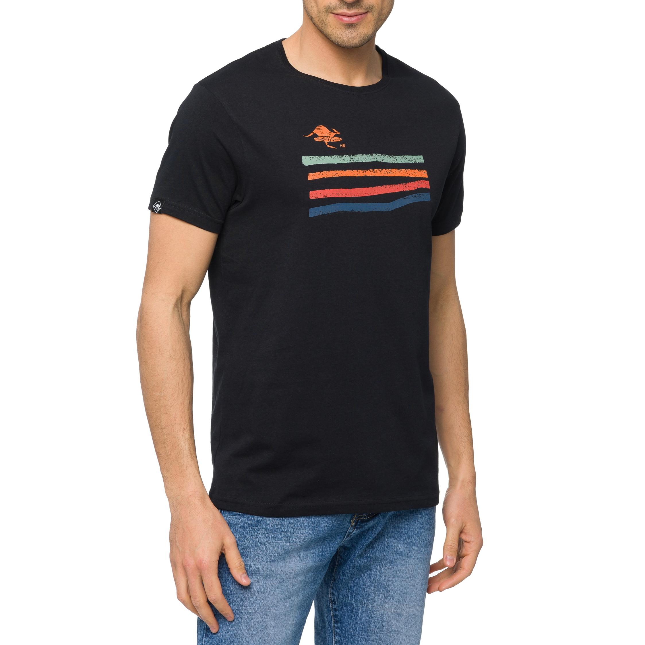 T-shirt in cotone 150 gr Sumatras Hot Buttered Nero