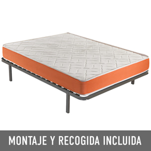 Colchón Viscoelástico + Somier | ENVIO, ENTREGA Y RETIRADA INCLUIDO | Smartcell