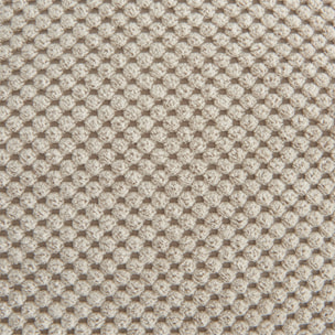 Canapé d'angle réversible tissu capitonné 3 places DOT