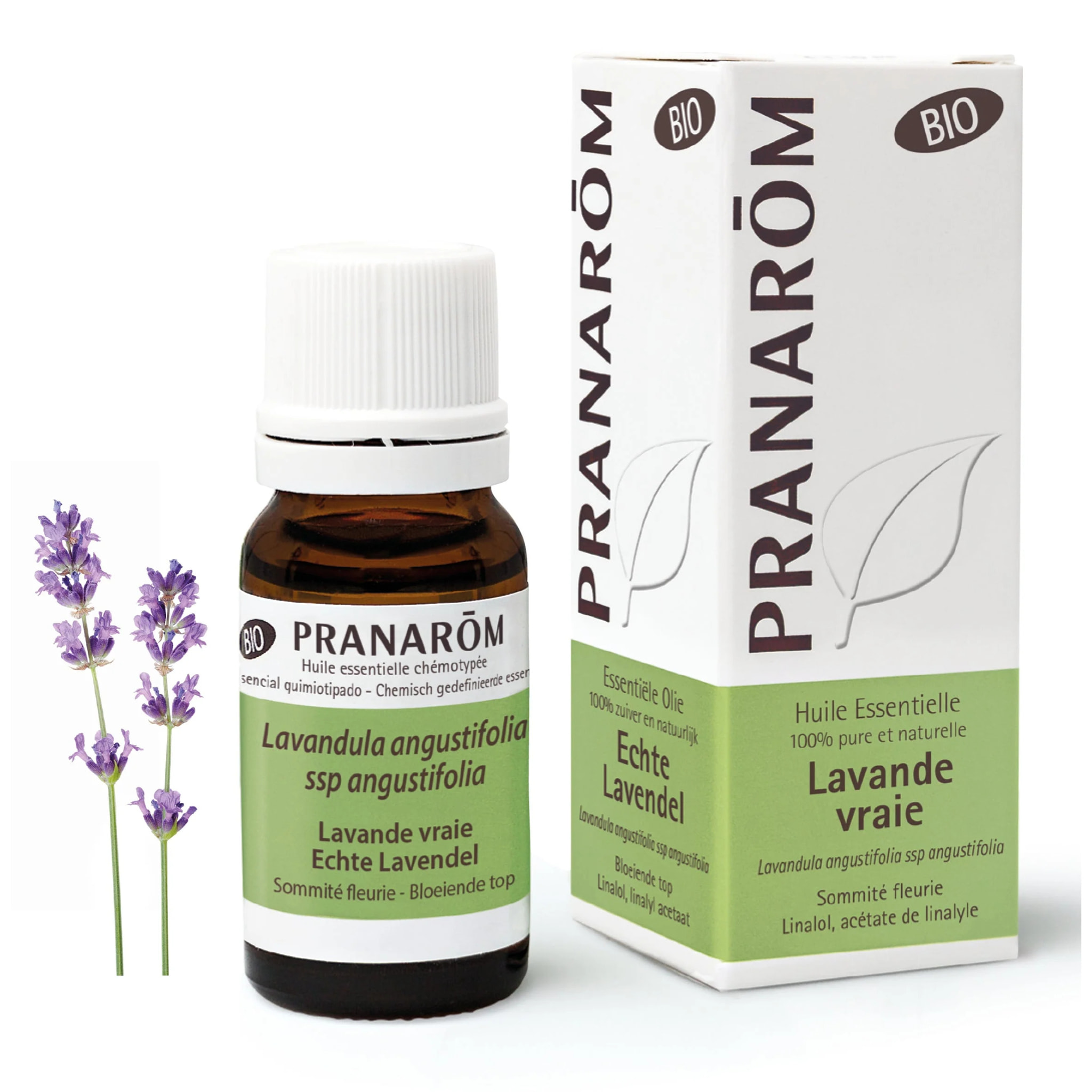Pranarom - Huile Essentielle de Lavande vraie - Bio - 10 ml