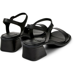 Sandalias - CAMPER Kora Sandal - Negro - Cuero liso