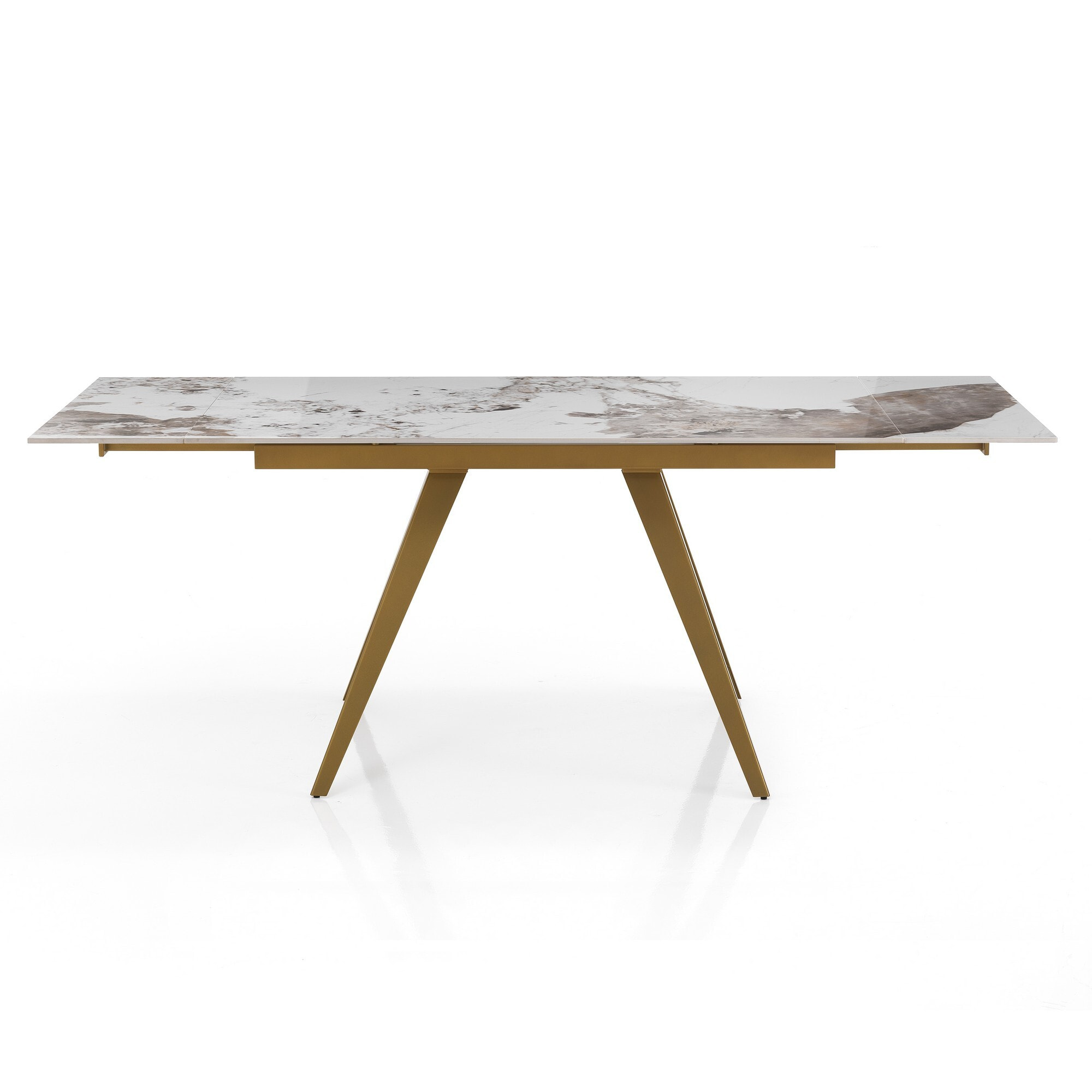 TOMASUCCI Tavolo allungabile EKA GOLD - ONICE MARBLE