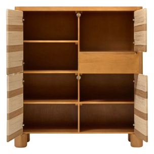Buffet haut Netsi rectangulaire beige