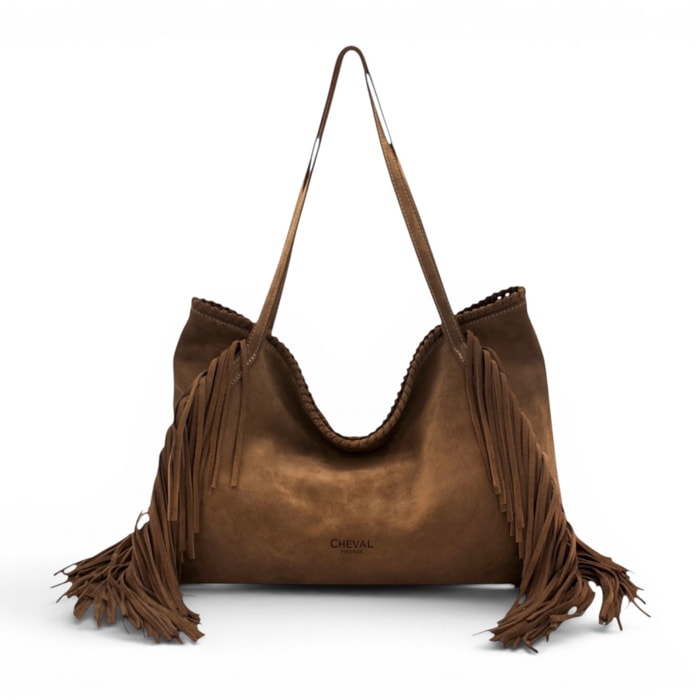 Borsa a Spalla Cheval Firenze Camelia Marrone