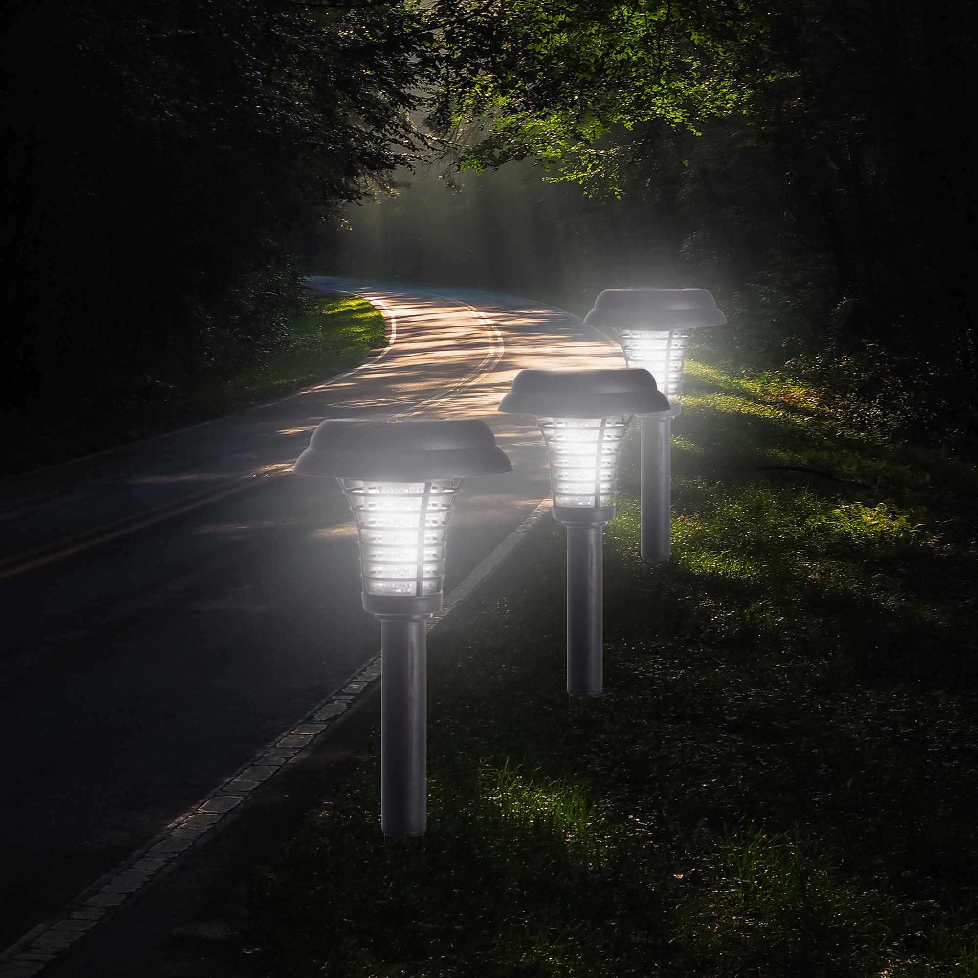 Well Home Luz Matamosquitos 2 en 1 con Energía Solar: Eficaz y Eco-Amigable