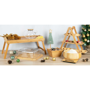 Bol 22 cm Excelsa – Eco Living, Bambou Beige