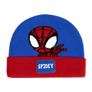 Gorro de punto infantil "Spiderman"