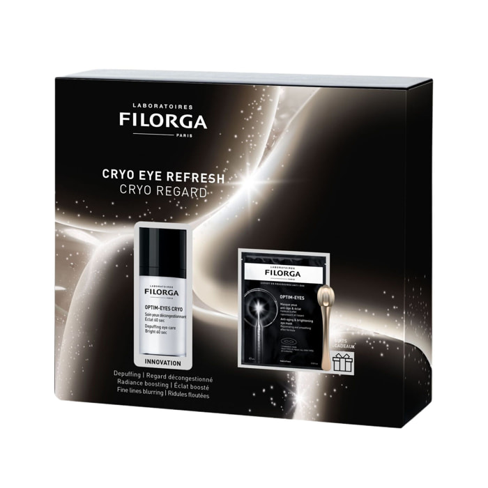 Optim-Eyes - Coffret Optim-Eyes Cryo 15ml + Optim-Eyes Sheet Mask 6ml