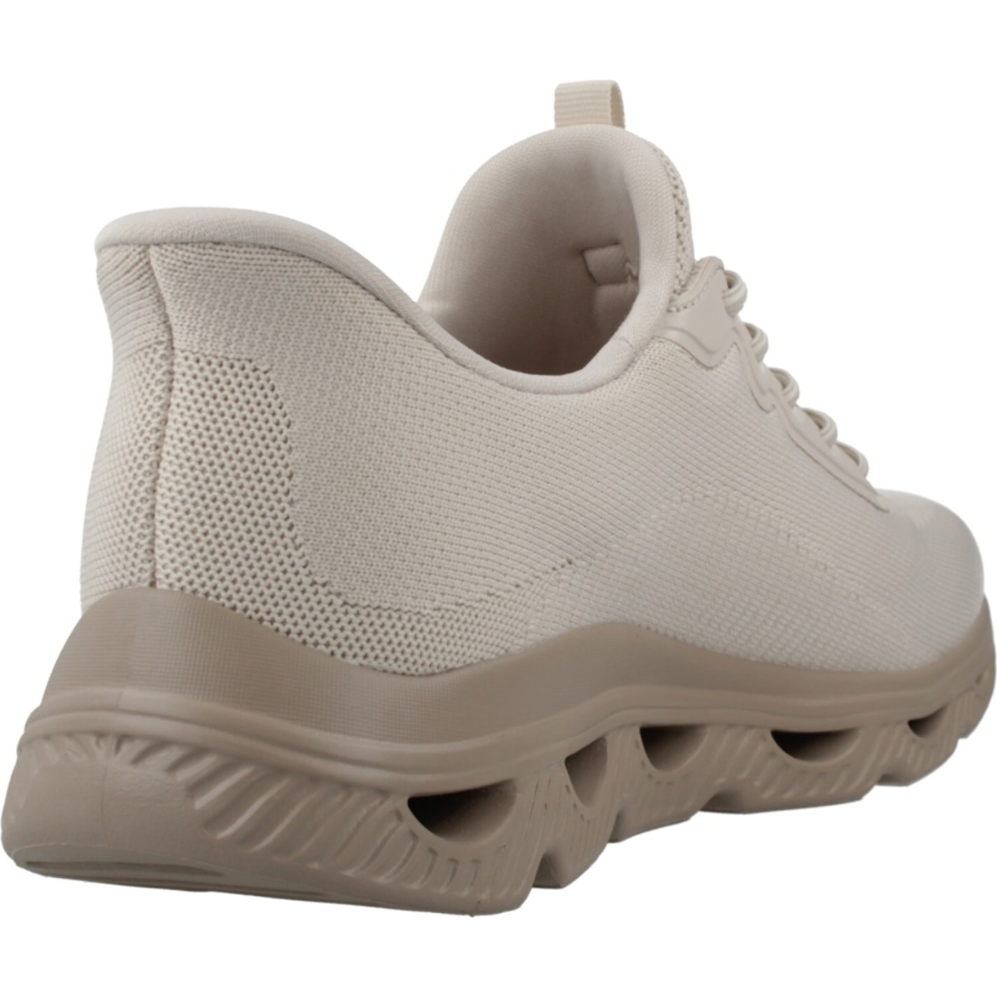 Sneakers De  Mujer Slip-ins Bobs Arc Waves Beis