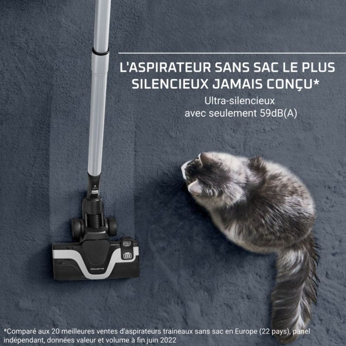 Aspirateur sans sac ROWENTA Silence Force Cyclonic Effitech RO7936EA