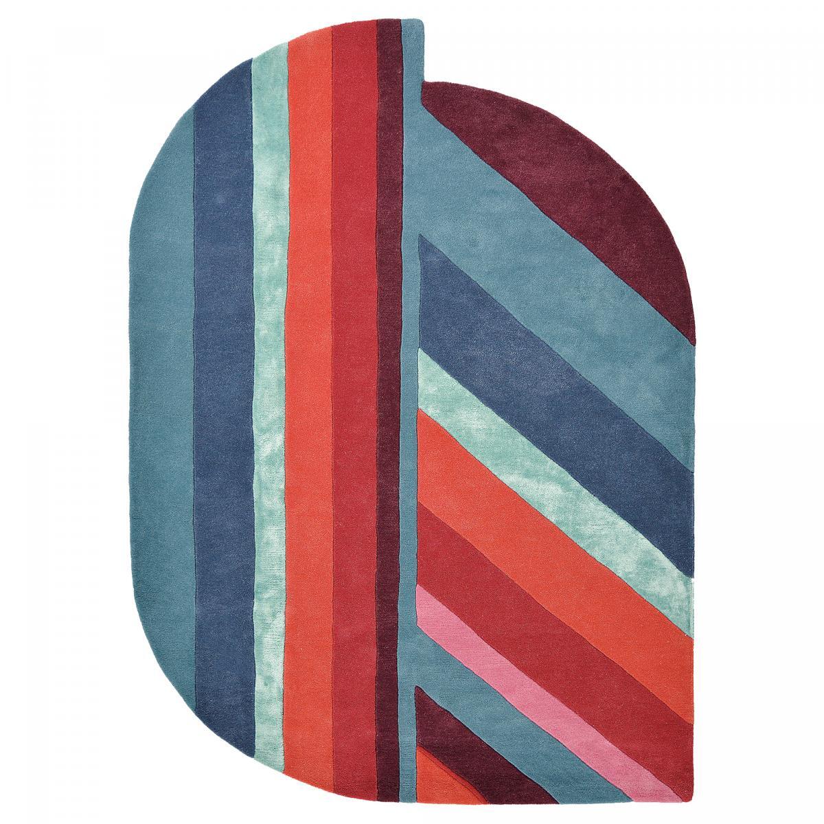 Tapis salon et chambre fait à la main en laine TAHA