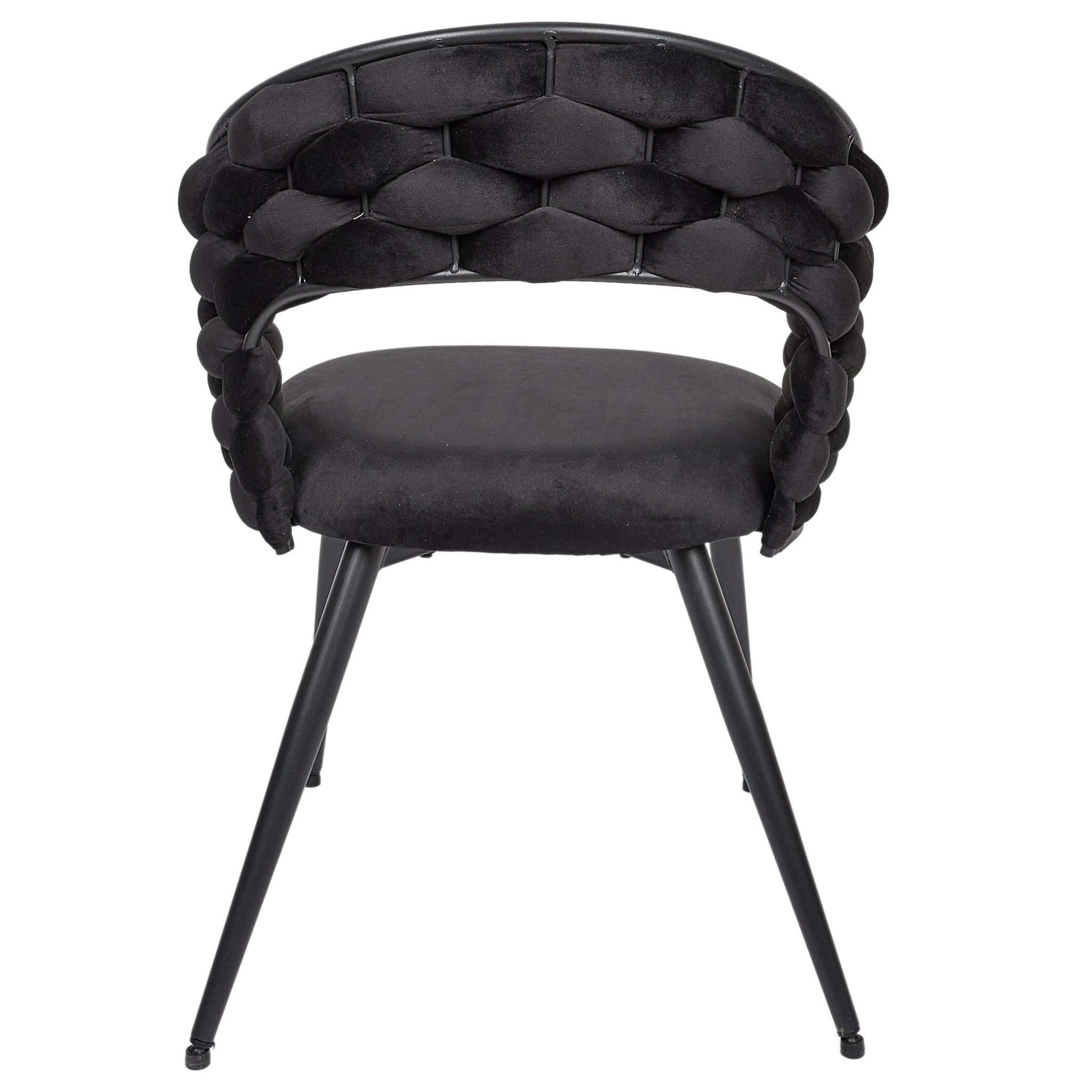Chaise Sawyer Noir - Lot De 2