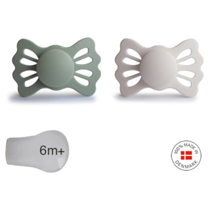 Frigg Pack 2 Chupetes Sim. Silicona Lucky