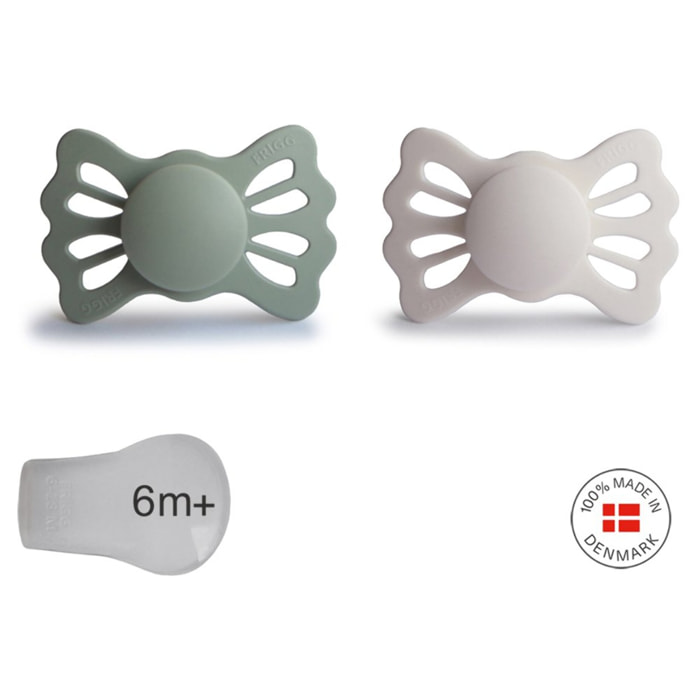 Frigg Pack 2 Chupetes Sim. Silicona Lucky