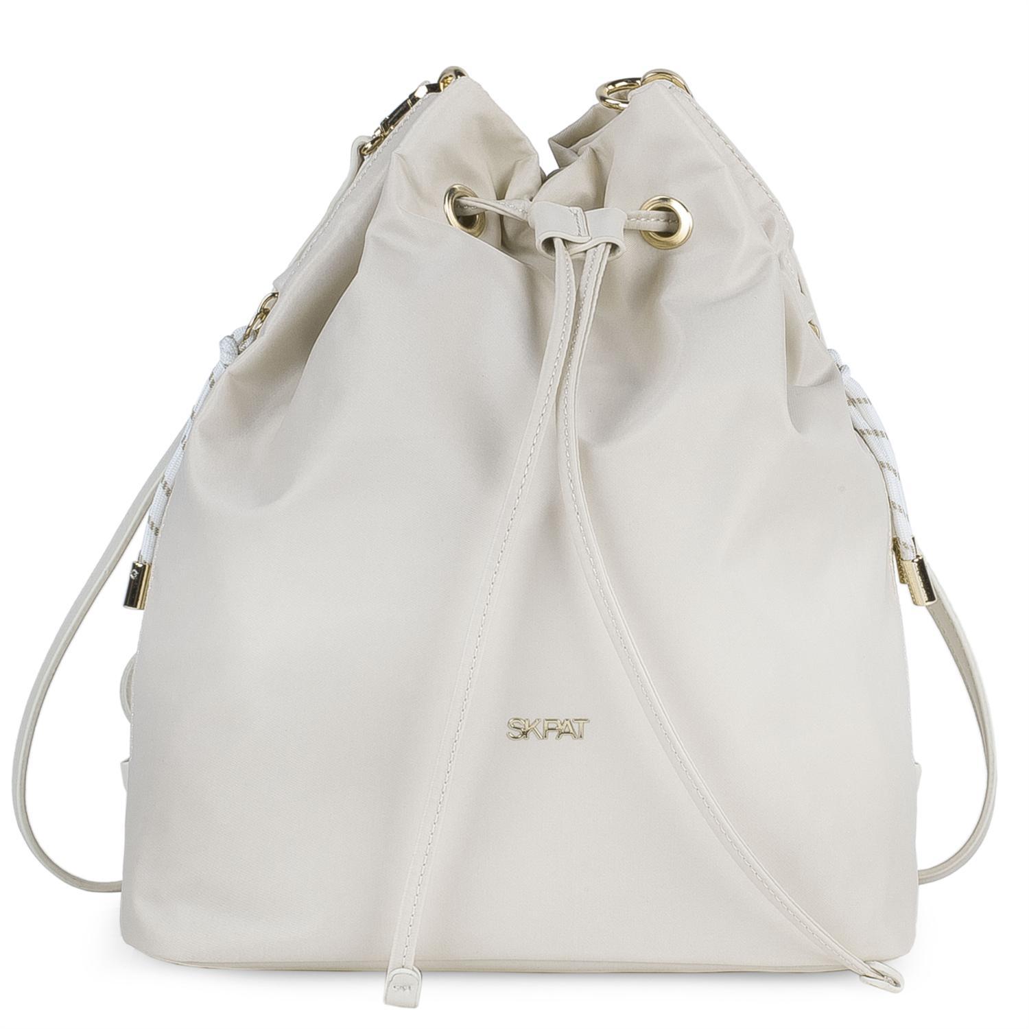 Bolso De Hombro Skpat Clarington Beige