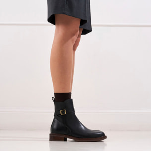 Stivaletto Jodhpur British Passport Nero