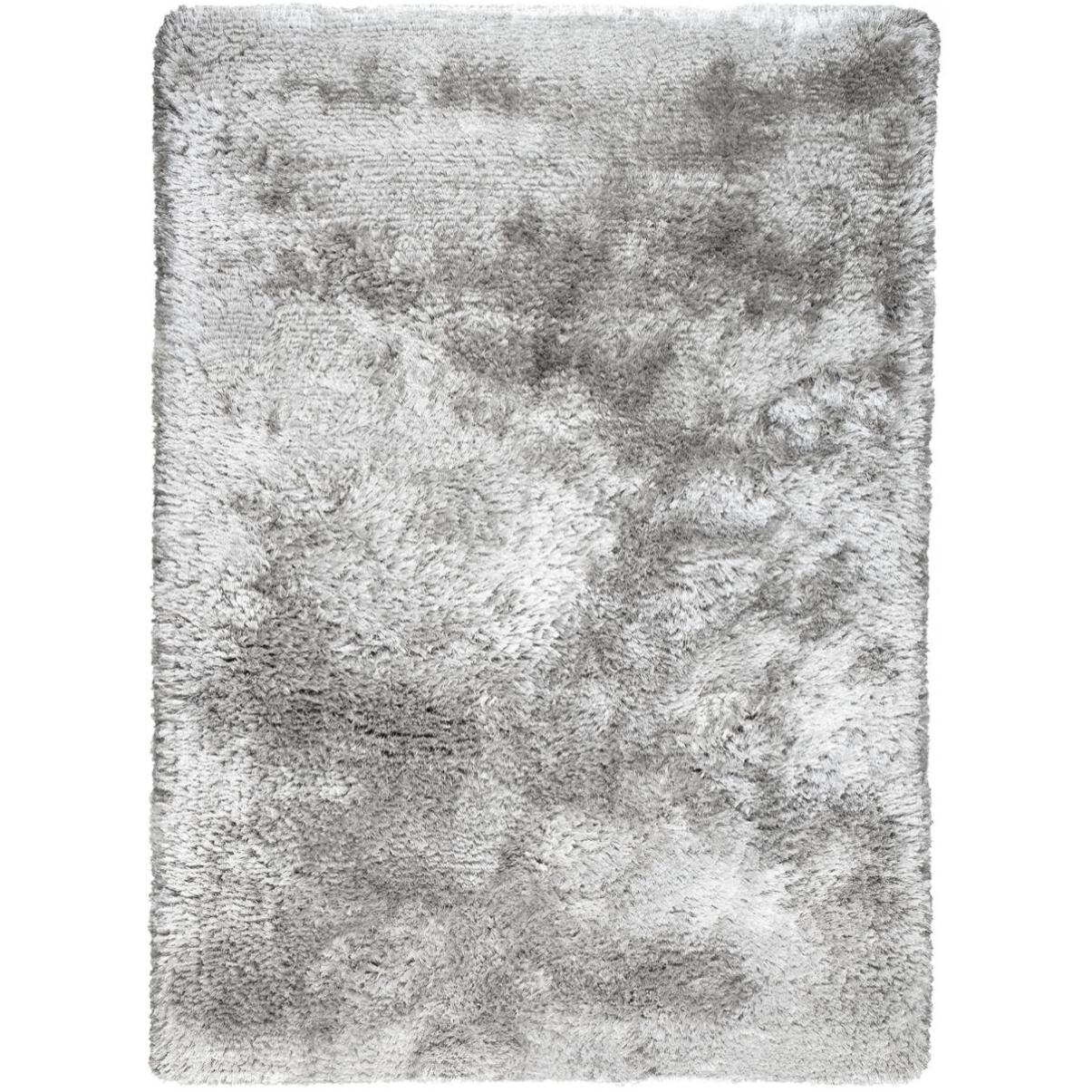 Tapis shaggy fait main motif uni HAUL