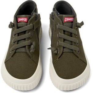 Botines - CAMPER Peu Roda - Verde - Textil natural (algodón reciclado)