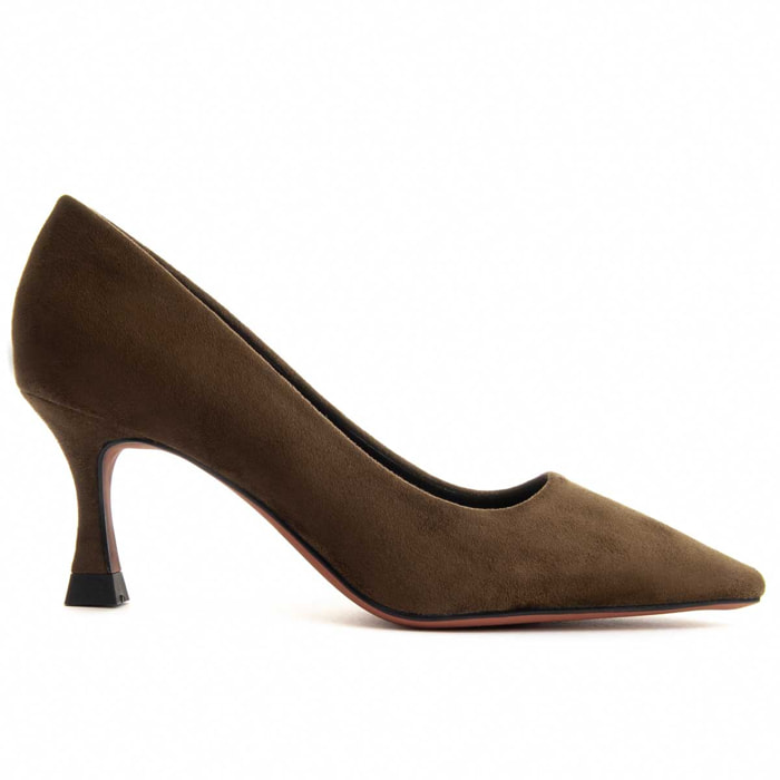 Zapato De Tacón - Verde - Altura: 6 Cm