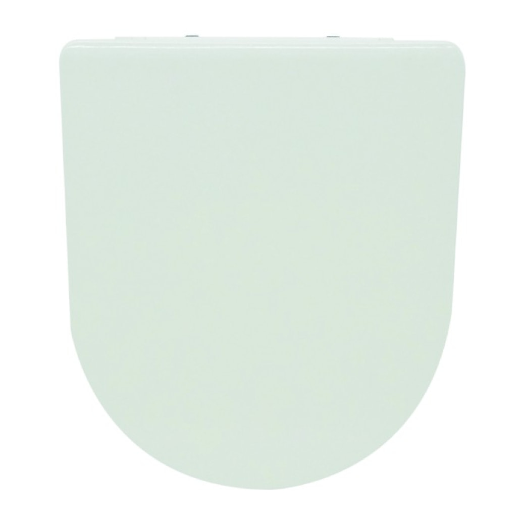 Abattant wc Thermo-dur SLIM Blanc - Charnières Inox MSV