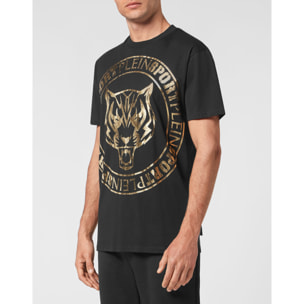 PLEIN SPORT Camiseta Cuello Redondo TIGER