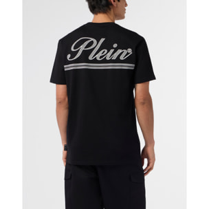 PHILIPP PLEIN Camiseta de cuello redondo y manga corta SIGNATURE