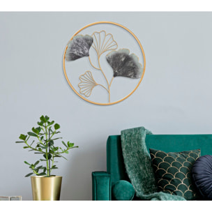 PANNELLO IN FERRO FLOWER SIMPLE CM Ø 45,5X3,5