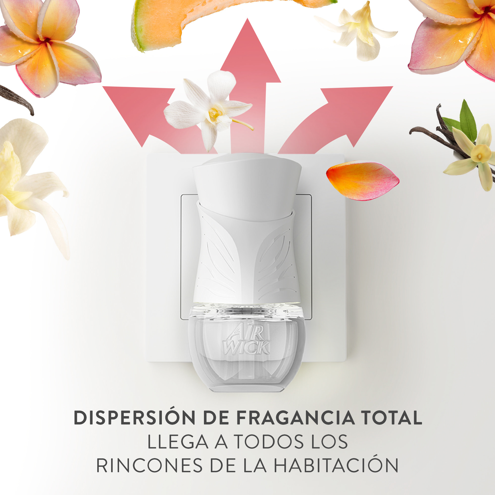 Air Wick Eléctrico - Ambientador para casa con aroma a Delicias de Verano - Recambio