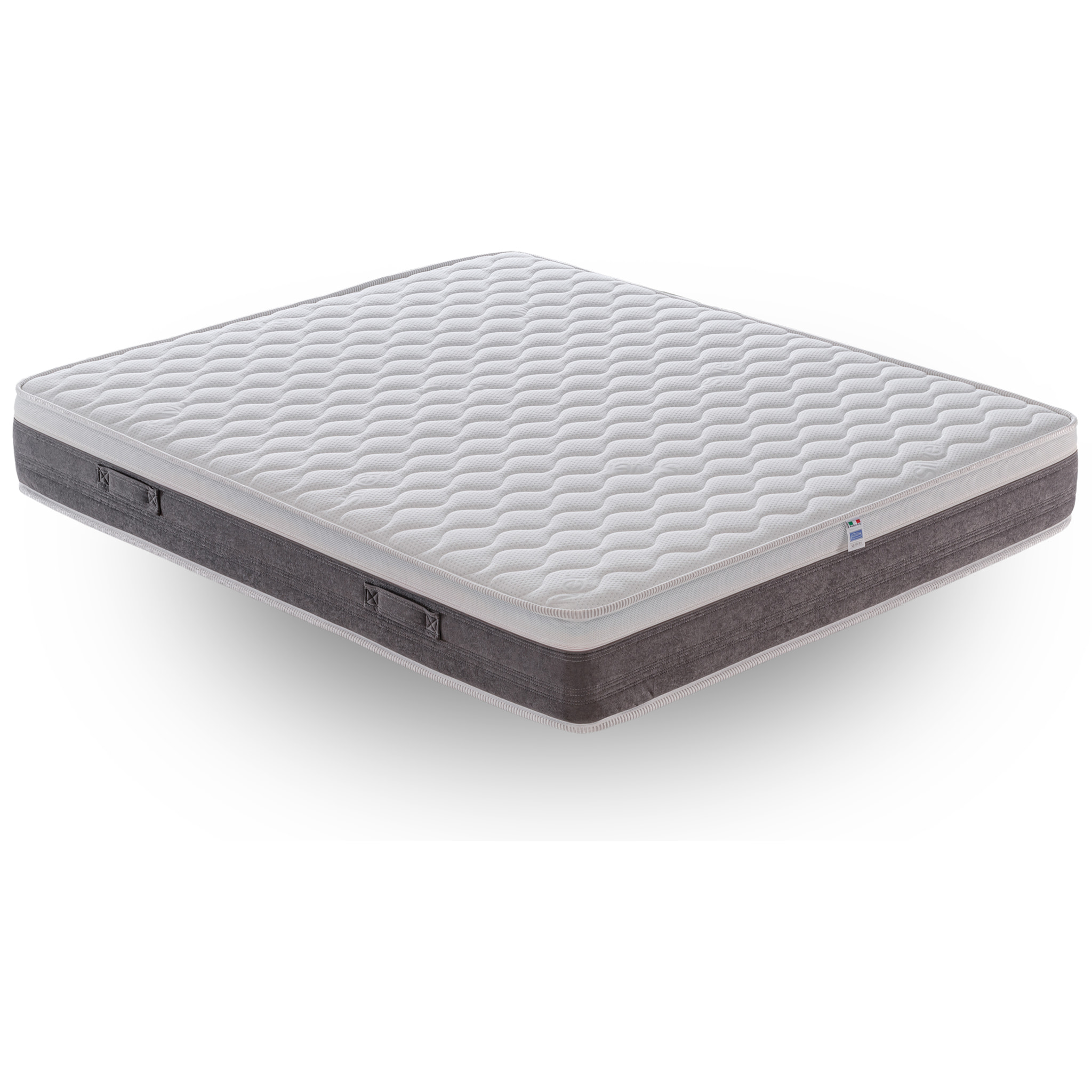 Materasso 160x190 in Memory Foam - 6 Strati - Altezza 26 cm - 7 Zone di Comfort - Sfoderabile