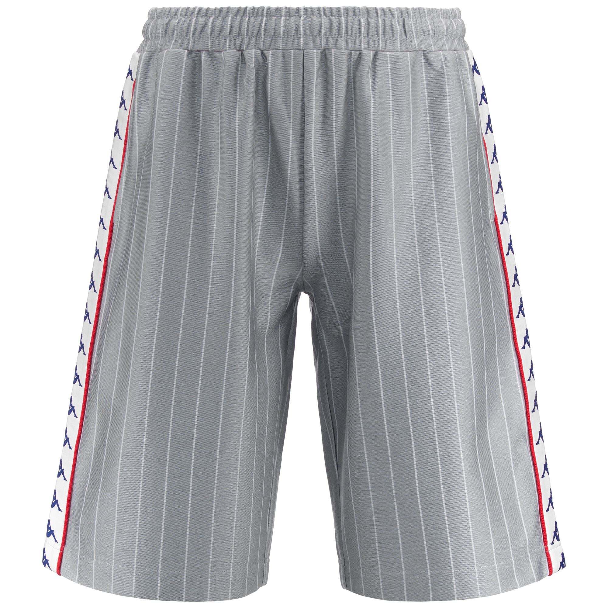 Kappa - Pantaloncini Uomo Grigio - 222 BANDA LULLO
