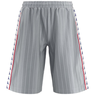 Kappa - Pantaloncini Uomo Grigio - 222 BANDA LULLO