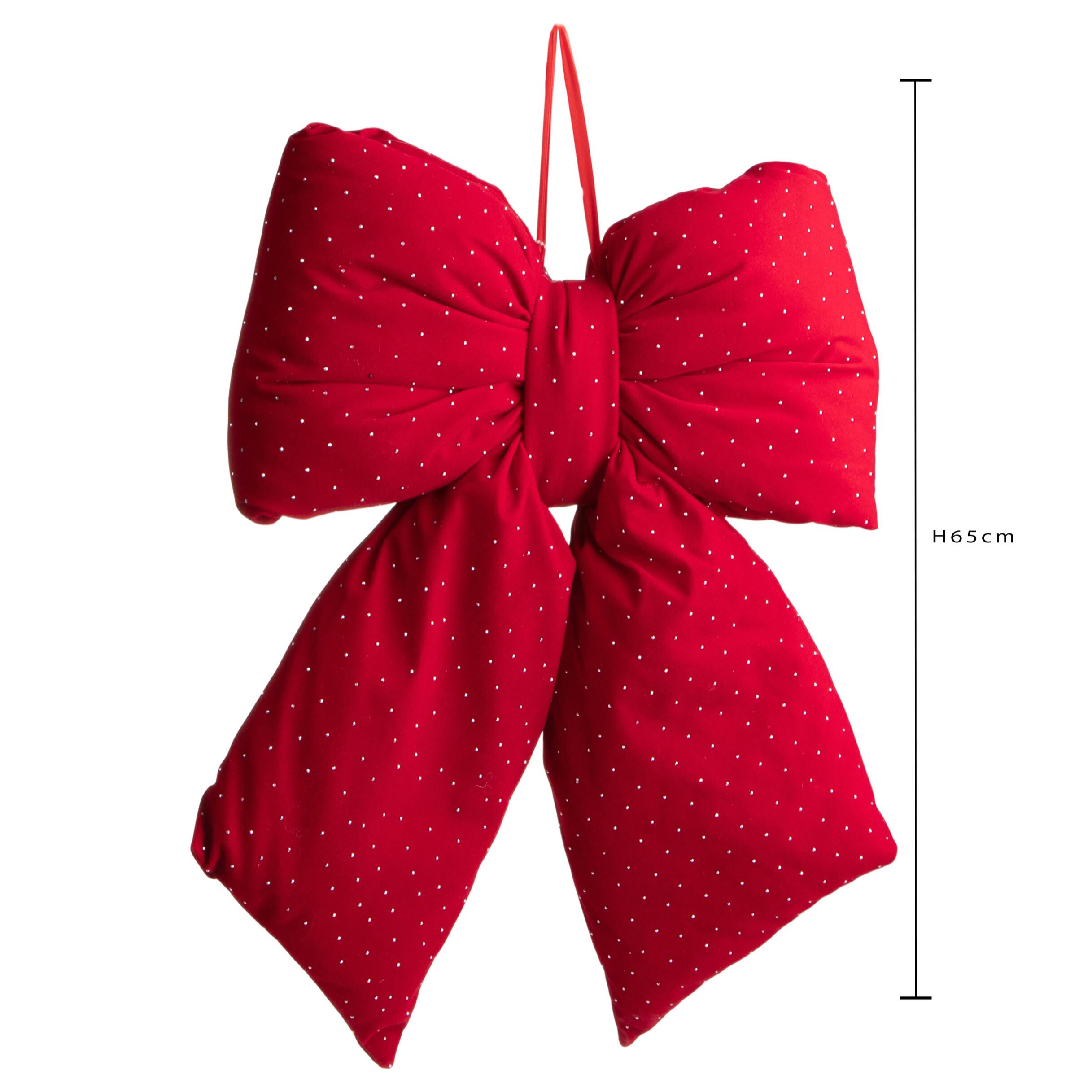 Fiocco natale - Pezzi 1 - 50xH65x11cm - Bianchi Dino SpA