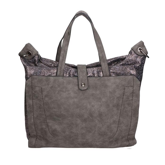 Borsa a mano da Donna Rosella in Ecopelle Prodotto Vegano 45x32x16 cm