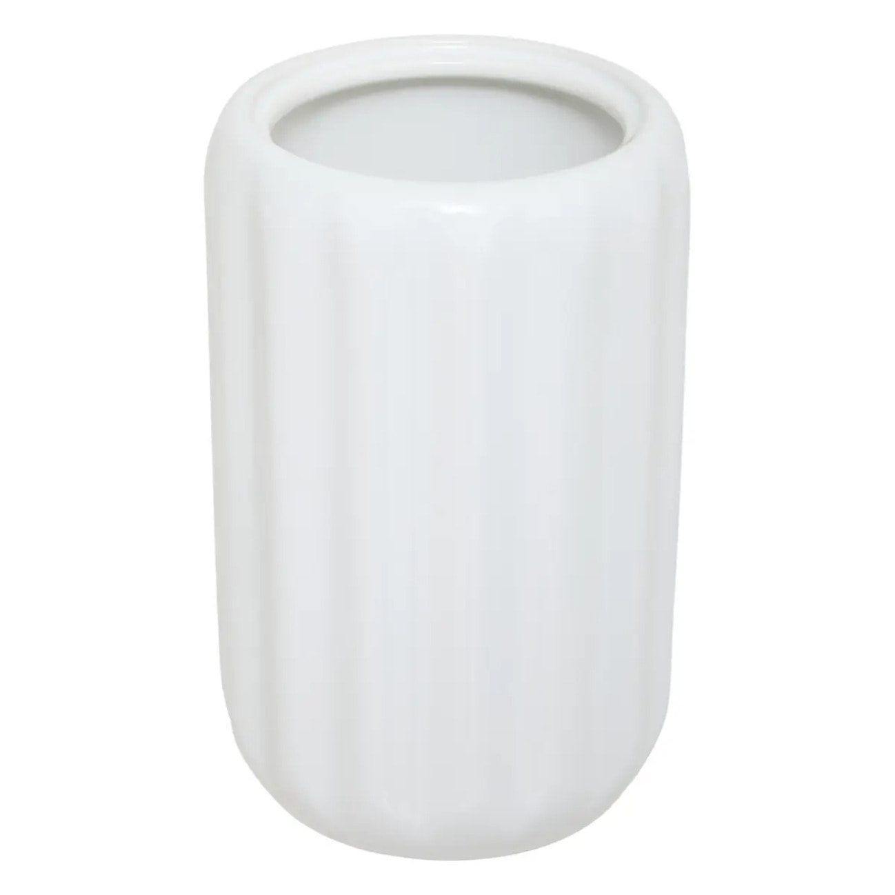 Brosse WC Colorama en céramique H.40cm blanc