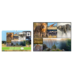 WWF ROMPECABEZAS - ÁFRICA 48 PCS