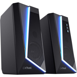 Enceinte PC TRUST ZOXA 2.0 RGB LED  GXT609