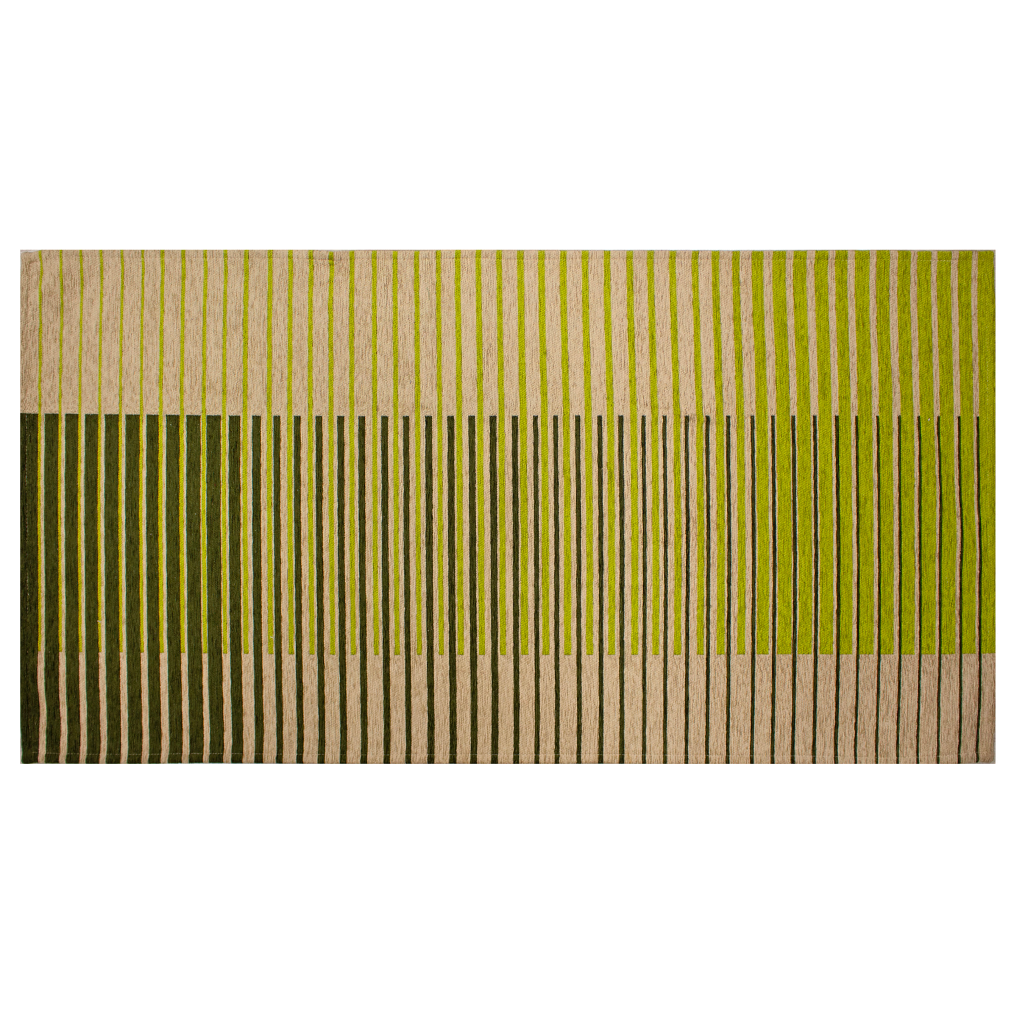 Tappeto arredo Neon verde mela CON FONDO ANTISCIVOLO