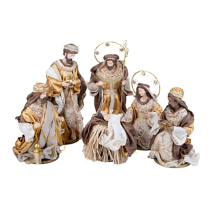 Natività 6 pz con re magi - Pezzi 1 - ORO - Bianchi Dino SpA